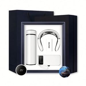 ชุดของขวัญสุดหรูแบบกำหนดเองสำหรับวันพ่อและคริสต์มาส ปี 2025 สำหรับการตลาดและส่งเสริมการขาย พร้อมสินค้าแปลกใหม่ พิมพ์โลโก้ด้วยผ้าไหม - Product Image 1