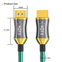 Ultra HD HDMI 8K HDMI Kabel 8k Glasfaser Ultra langes anpassbares LOGO 25m 30m 8k HDMI Kabel