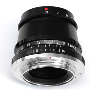 Objectif manuel TTArtisan 35 mm F1.4 APS-C pour appareils photo Sony E Mount / Fujifilm <span class=keywords><strong>M4</strong></span>/3 Mount A9 A7III A6600 A6400 X-T4 X-T3 X-T30 - Product Image 4