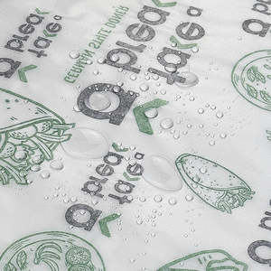 Custom Logo Printed Biodegradable PE Coated Food Wrapping <strong>Paper</strong> Waterproof &amp; Greaseproof Custom Sizes - Product Image 5