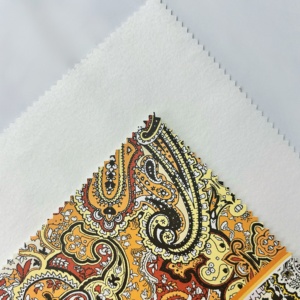 Pfas मुक्त बोहेमियन शैली रेट्रो मुद्रित Ppfas चमड़े की जैकेट और कपड़े नरम सिंथेटिक चमड़े के लोचदार ब्रश समर्थन कपड़े - Product Image 3