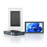 Mini PC G3 Pro con Procesador Intel N100 de 3.4GHz, Pantalla Táctil de 5.5 Pulgadas, Windows 11, Computadora Portátil, Pantalla Dual 4K, PC de Escritorio Pequeño