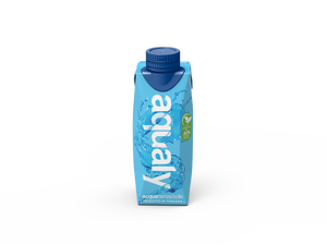 LY Company Bouteille d'eau de voyage portable Premium Eau plate enrichie AQUALY 250ml Made in Arabia - Product Image 3