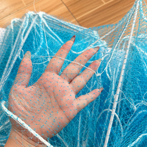 Personalizzazione Disponibile. Nassa per Gamberi in Nylon PE Durevole 21cm*32cm*27cm, Facile da Piegare e da Lanciare, per Cattura e Rilascio. - Product Image 4