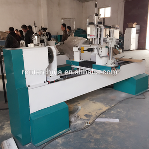 เครื่องกลึงCNCความเร็วสูงไม้เบสบอลค้างคาวเครื่องทำ - Product Image 5