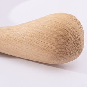 Colgador ecológico de madera de loto de roble de haya, chaqueta de lujo, abrigo, estante para abrigo, sin laca para almacenamiento en armario - Product Image 3