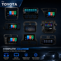 Marco para Radio Android de Toyota, Reproductor Multimedia para Auto, Pantalla Táctil, GPS, WiFi, Sistema de Audio Estéreo, Reproductor de Video USB