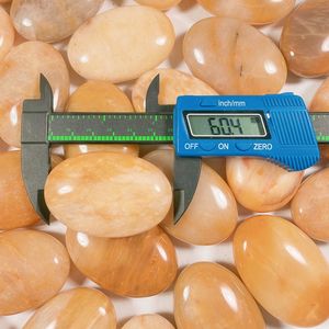 Pierre de massage ovale <span class=keywords><strong>en</strong></span> jade jaune naturel pur Huiying, meilleure qualité pour les soins de <span class=keywords><strong>spa</strong></span> et de la peau - Product Image 1