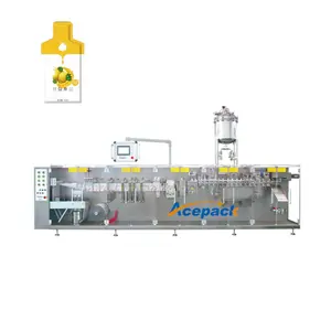 Electric Horizontal Doypack Packing Machine For Food Beverage Coffee Liquid Filling Reliable Motor Special-Shaped Bag Packaging