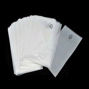 Grs giấy chứng nhận en15343 tùy chỉnh gói nhựa Frosted CPE tự dính túi nhựa CPE bao bì túi fortablets - Product Image 2