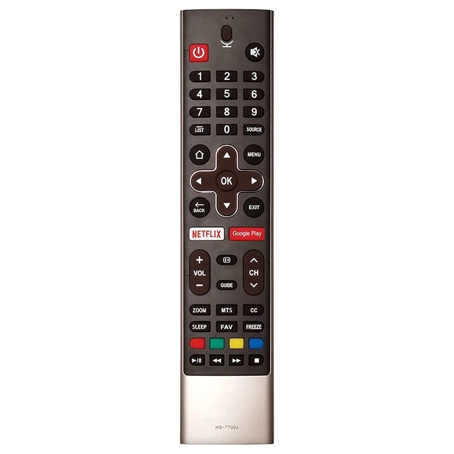 New Original HS-7700J TV Remote Control for Skyworth Coocaa Voice Android Smart 58G2A G6 E6D E3 S5G Net/flix Google Play