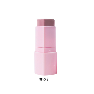 Haute personnalisé Logo Blush <span class=keywords><strong>Stick</strong></span> naturel crème noir rose Palette longue durée crème solaire joue haute Pigment à base de plantes faible quantité minimale de commande ODM - Product Image 5