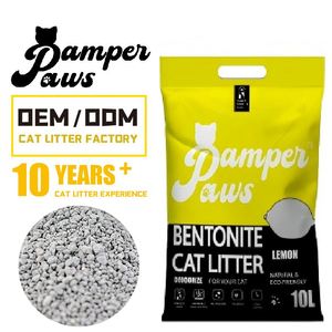 ทรายแมวเบนโทไนต์บดละเอียด Pamper Paws 5 กก. สีขาว/เทา จับตัวเป็นก้อนแข็ง ฝุ่นน้อย ควบคุมกลิ่นได้ดี จากโรงงานโดยตรง รับผลิตแบบ OEM - Product Image 1