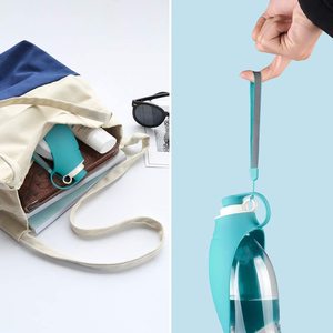 Botella de Agua Plegable Moderna y Ecológica de Plástico para Perros y Gatos de 27 oz, Ideal para Senderismo - Product Image 5