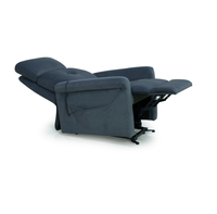 Fauteuil inclinable électrique en tissu avec poche latérale pour personnes âgées, idéal pour le salon et la maison