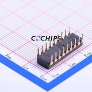 DSIC09THGET DIP Switch Through hole Component (THT) Switch Flat Toggle, Groove Type Single Pole Single Throw 9-Bit 2.54mm - Product Image 2