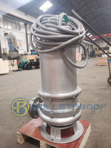 Bomba sumergible de acero inoxidable para drenaje de aguas residuales de 5-50HP, precio premium, calidad superior, 50Hz / 60Hz - Product Image 3