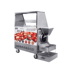 Machine à torréfier les noix et les graines de soja électrique facile à utiliser avec moteur haute efficacité 220V/380V 4-10kg/lot pour utilisation en boulangerie - Product Image 1
