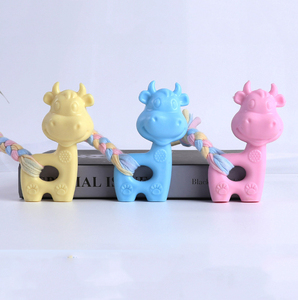 Fabricant de gros Jouets à mâcher multi-formes en corde de coton Tpr pour chien - Product Image 3