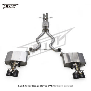 Tuning Catback <span class=keywords><strong>Escape</strong></span> para Land <span class=keywords><strong>Rover</strong></span> <span class=keywords><strong>Range</strong></span> <span class=keywords><strong>Rover</strong></span> SVR 5.0L 2019-2023 <span class=keywords><strong>Escape</strong></span> Sistema de válvula de silenciador de tubo de <span class=keywords><strong>escape</strong></span> de acero inoxidable - Product Image 2