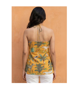 Kurti Corto de Verano para Mujer, Algodón con Estampado Floral, Ligero, Informal, Estilo Étnico, Túnica Moderna para Uso Diario, Diseño Elegante y Cómodo - Product Image 3