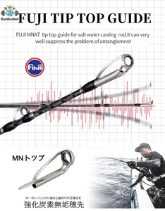 คันเบ็ดไฟฟ้า Madmouse รุ่น Stinger สั่งทำพิเศษตัวเรียวแบบเกลียวจาก Fuji ความยาว1.9ม. รองรับน้ำหนักตกปลาได้สูงสุด26–30กก. ใช้เหยื่อไฟฟ้า <span class=keywords><strong>Max</strong></span> 400เหมาะสำหรับการจิ๊กกิ้งบนเรือในทะเลน้ำเค็ม - Product Image 3