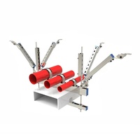 Support de canal en acier galvanisé à chaud standard pour système de sprinklers d'incendie avec barre de soutènement sismique
