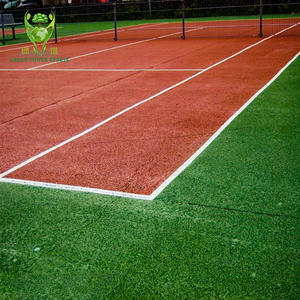 <span class=keywords><strong>Prix</strong></span> de gros OEM <span class=keywords><strong>gazon</strong></span> synthétique confortable <span class=keywords><strong>gazon</strong></span> artificiel Cricket pour le sport Badminton terrain de basket - Product Image 5