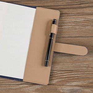 Diary <b>Book</b> Business Students Hardcover Leather Cover A5 Journals Custom Notebook with Buckle Gift - Product Image 4