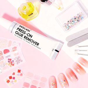 SAGALAGA Mini 10g Tube Dissolvant de Colle pour Faux Ongles en Gel Souple Dissolvant de Colle pour Ongles à Presser Logo Personnalisé - Product Image 6