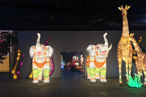 Faroles <span class=keywords><strong>de</strong></span> Jirafa Hechos a Mano, Decoraciones Festivas para Pascua, Navidad, Año Nuevo, Día <span class=keywords><strong>de</strong></span> la Madre y Festivales - Product Image 3