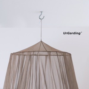 UrGarding Tente dôme en maille de fibres d'argent anti-ondes électromagnétiques pour <span class=keywords><strong>lit</strong></span>, baldaquin circulaire anti-radiation pour votre <span class=keywords><strong>lit</strong></span> double - Product Image 3