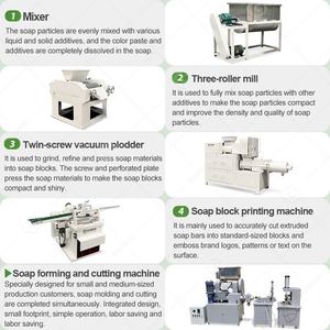 Línea de Producción de Jabón Sólido Industrial a Pequeña Escala, Tamaño Mini, Máquina Simple para Fabricar Jabón en Barra para el Hogar - Product Image 4