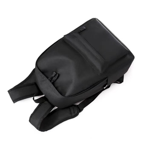 Klasik tasarım su geçirmez laptop sırt çantası şarj portu hafif kolej okul siyah bookbag açık rahat sırt çantası - Product Image 4