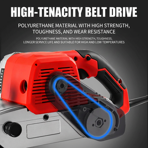 Vertical sanding belt machine, portable sander, <b>mini</b> flat surface <b>grinder</b>, small sandpaper machine - Product Image 2