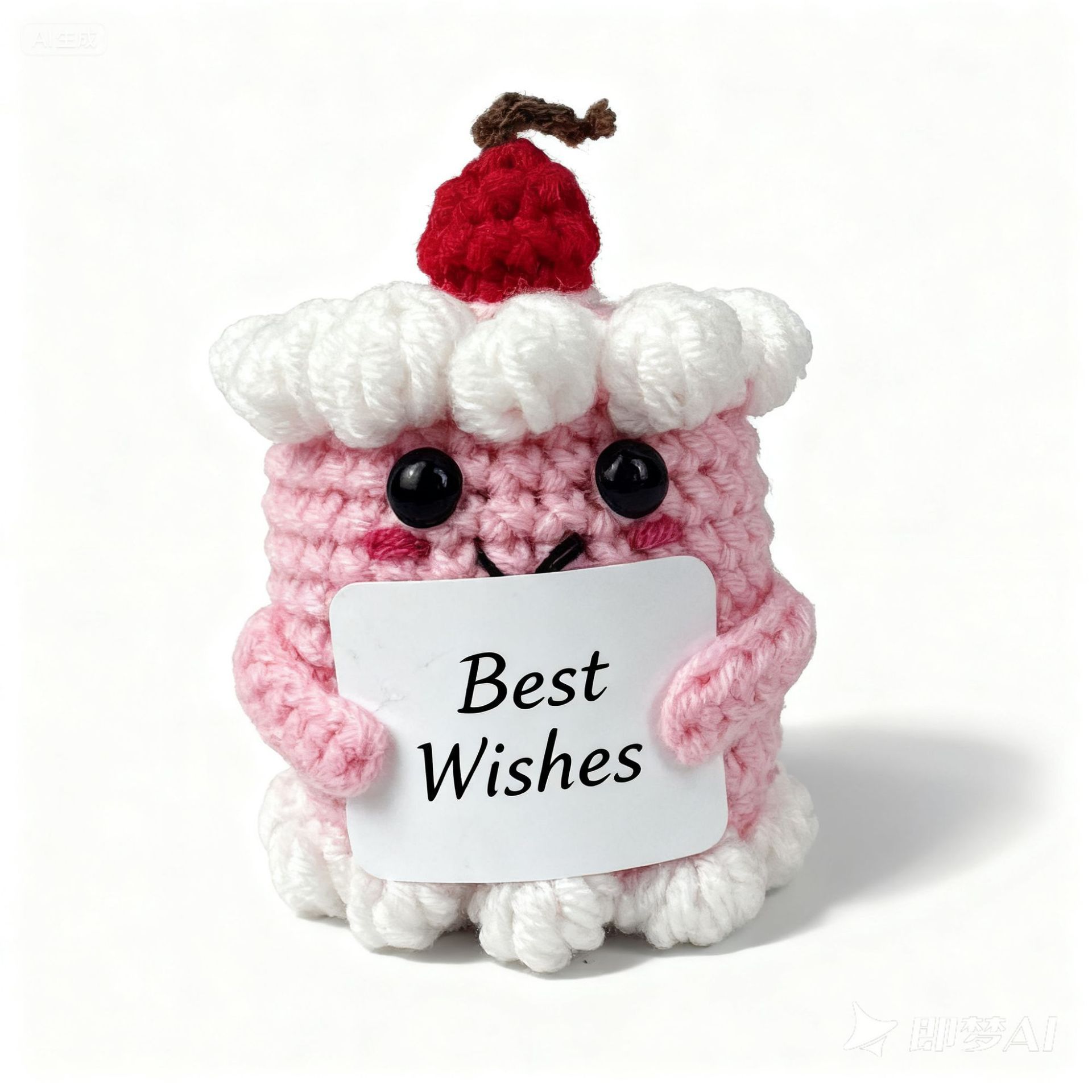 [yarn doll]Birthday cake
