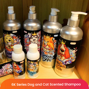 Champú Concentrado para Mascotas Serie 6K, Desodorante para Perros y Gatos, Repelente de Ácaros e Insectos, a Base de Plantas, 3.8L - Product Image 1