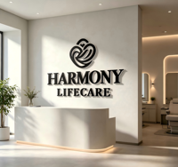 Enseigne lumineuse pour clinique dentaire, panneau mural personnalisé en acrylique LED, enseigne lumineuse pour physiothérapie