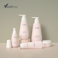 Pompes pour lotion pour les mains JUL-D, flacon de shampoing 500 ml, distributeurs de savon pour ambre 10 oz, emballage en plastique transparent personnalisé