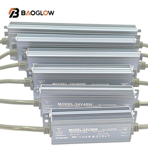 Factory Price 12v 24v Dimmable <b>Waterproof</b> Power Outdoor Led <b>Light</b> Strip Rainproof <b>Switching</b> Power and Motor Supply Ip65 170v 24v - Product Image 2