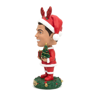 2026 ABD Kupası Özelleştirilmiş 3D Fotoğraf Reçine Bobble Head El Boyaması Futbolcu Figürü Takım Logosu Tabanlı Kişiselleştirilmiş Futbol Sanatı - Product Image 2