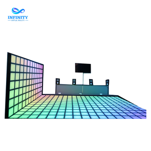 Arena di <span class=keywords><strong>Gioco</strong></span> Interattiva con Pavimento a Griglia LED per Bambini, per Attività di Team Building, <span class=keywords><strong>Escape</strong></span> e Danza in Ambienti Interni - Product Image 5