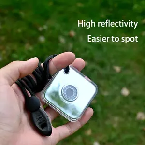 Wholesale Outdoor Emergency Survival Reflective Signal Mirror Whistle Practical Adventure <b>Camping</b> <b>Hiking</b> Hunting EDC Tools - Product Image 6