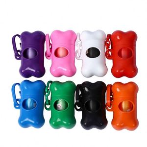 Dispensador de Bolsas para Excremento de Perro Petoutdoor en Forma de Hueso, Multicolor Opcional, con Bolsas (15 unidades/rollo) - Product Image 2