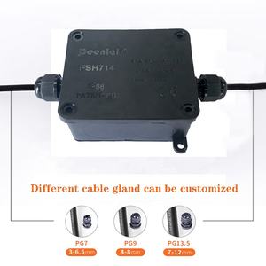 F714 IP68 waterdichte aansluitdoos met rubberen afdichting buiten onderwater brandwerende 2-weg draadconnectorbox - Product Image 2