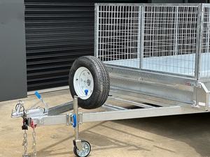 <span class=keywords><strong>Remorque</strong></span> à essieu tandem galvanisée 12x6 avec freins, capacité de charge de 2000 kg, transport de marchandises lourd pour la construction, l'agriculture et la logistique - Product Image 4