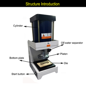 Machine de découpe d'échantillons de caoutchouc pour essai de traction ASTM D412 - Product Image 5