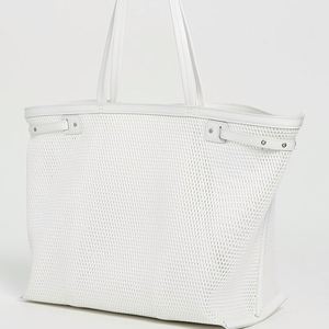 กระเป๋าถือสะพายไหล่สำหรับผู้หญิง Keymay ขนาดใหญ่ ใส่ของได้เยอะ เหมาะสำหรับฤดูร้อน ใช้ได้ที่ชายหาด ทนทาน แฟชั่น พกพาสะดวก  แบบตาข่าย มีแม่เหล็ก - Product Image 4