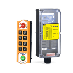 รีโมทคอนโทรลไร้สายอุตสาหกรรมคุณภาพสูง F23-8SF สำหรับเครนยกของ 8 ปุ่ม พร้อมสายเคเบิลวินซ์ สวิตช์วิทยุอัจฉริยะ - Product Image 4