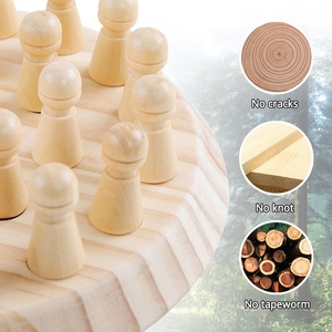 Jouets en bois pour le développement du cerveau, jeu d'échecs, d'alpinisme, stimulation intelligente, éducatif, vente en gros, pièces - Product Image 4